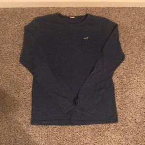 MENS LONG SLEEVE SIZE SMALL HOLLISTER TEE